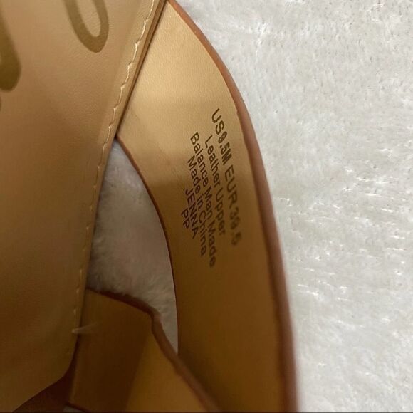 Sam Edelman Brown Wrap Me Heels Sandals Tassels Jenna - Picture 5 of 11